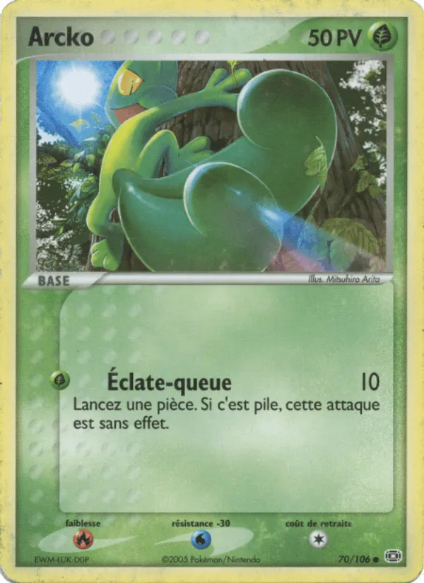Arcko · EX Émeraude 70/106
