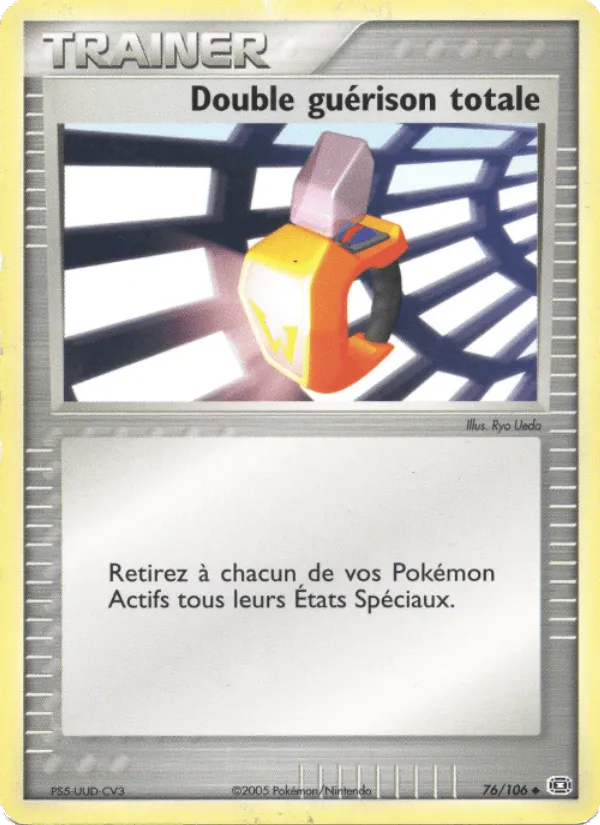 Double guérison totale · EX Émeraude 76/106