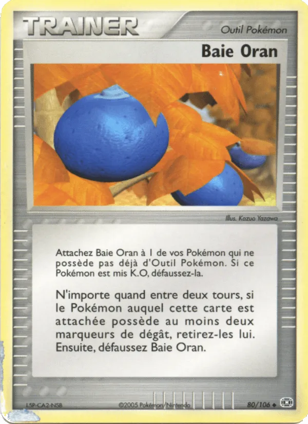 Baie Oran · EX Émeraude 80/106