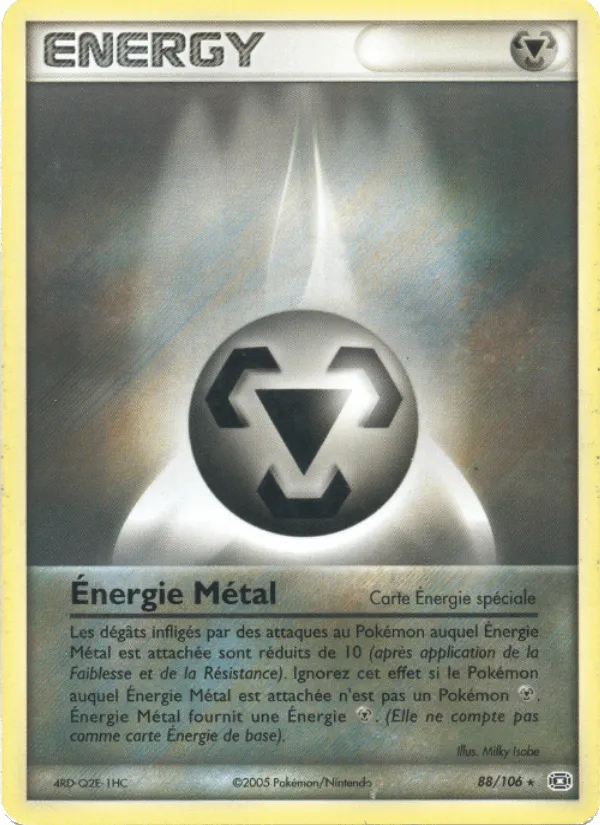 Énergie Métal · EX Émeraude 88/106