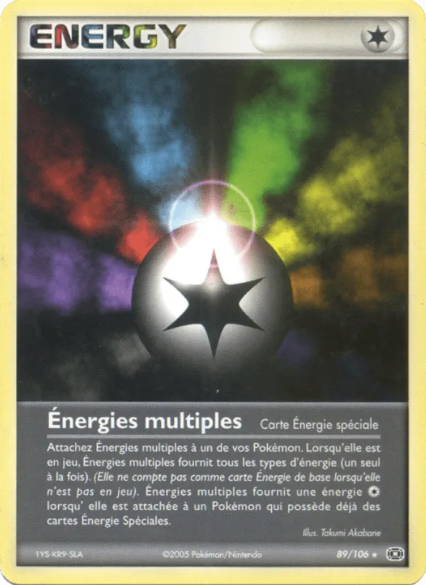 Énergies multiples · EX Émeraude 89/106