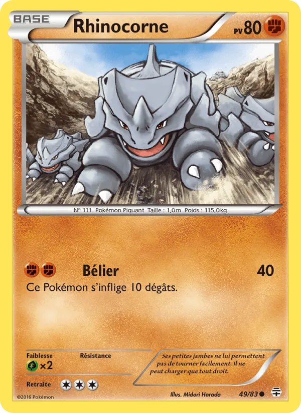 Rhinocorne · Générations 49/83