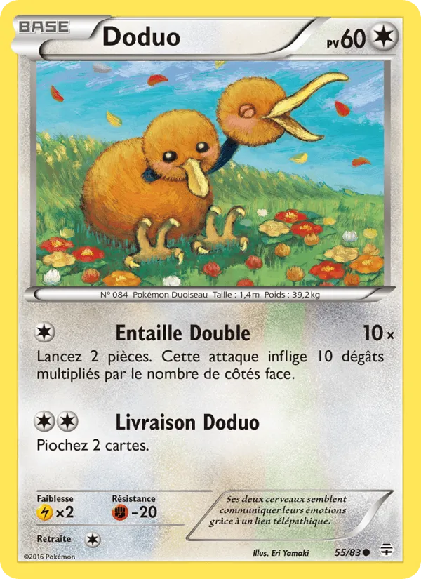 Doduo · Générations 55/83