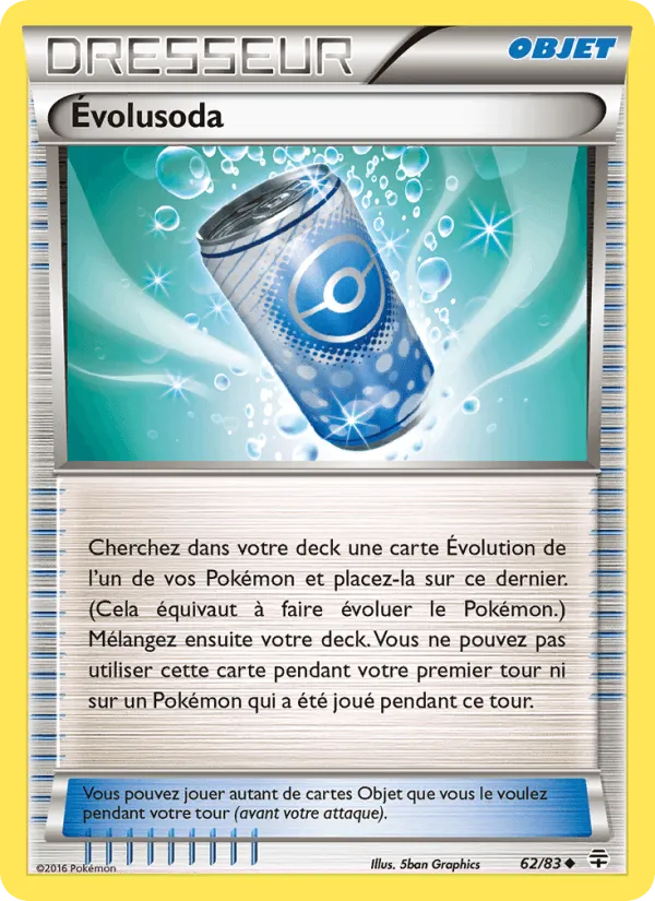 Évolusoda · Générations 62/83