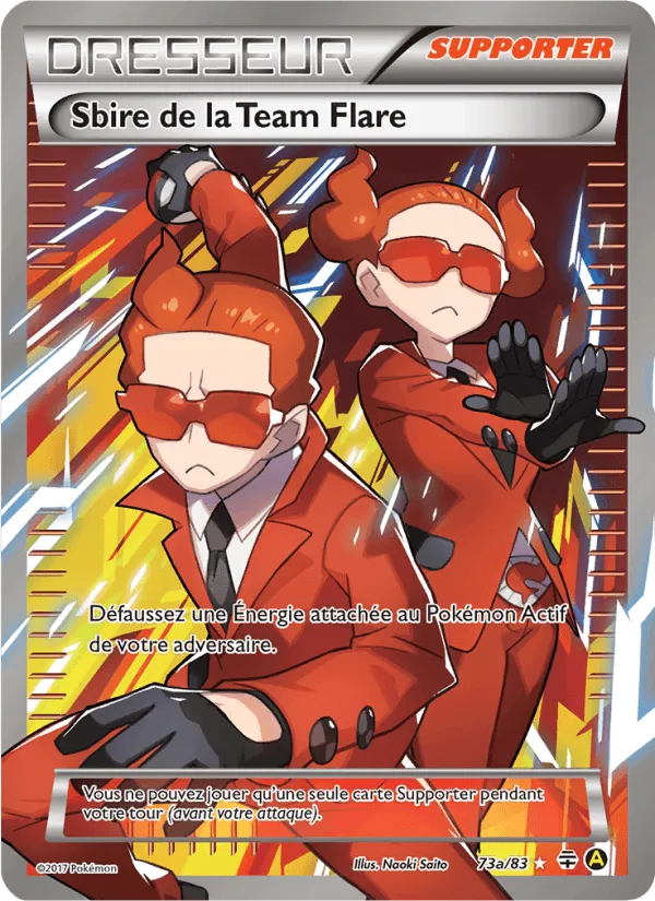 Sbire de la Team Flare · Générations 73a/83