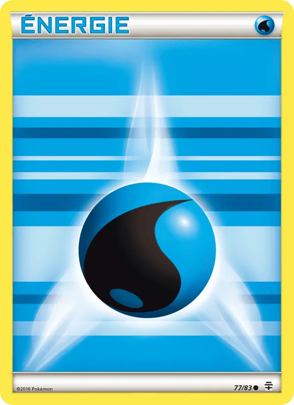 Énergie Water de base · Générations 77/83