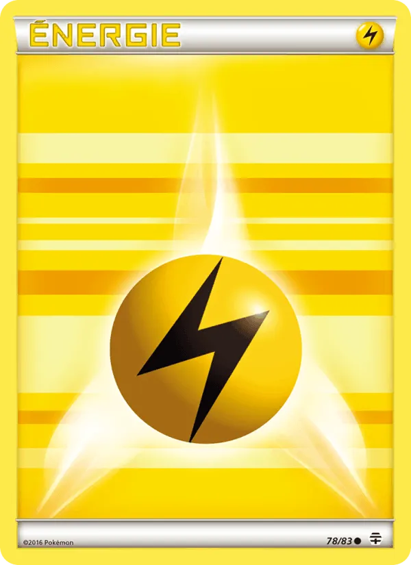 Énergie Lightning de base · Générations 78/83
