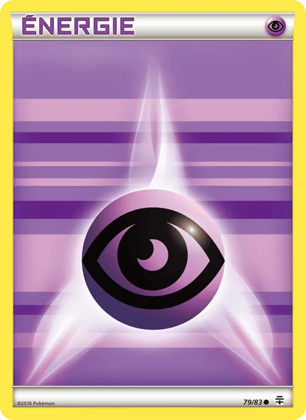 Énergie Psychic de base · Générations 79/83