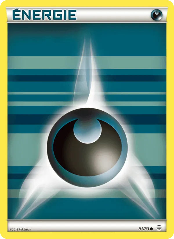 Énergie Darkness de base · Générations 81/83