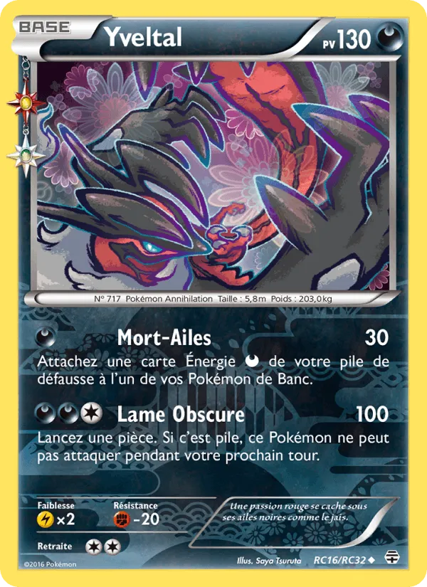 Yveltal · Générations RC16/83