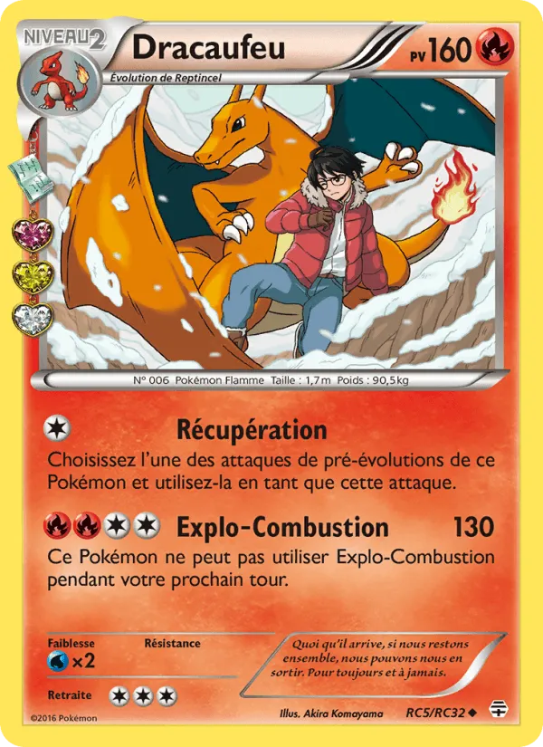 Dracaufeu · Générations RC5/83