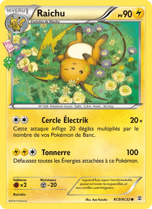 Raichu · Générations RC9/83