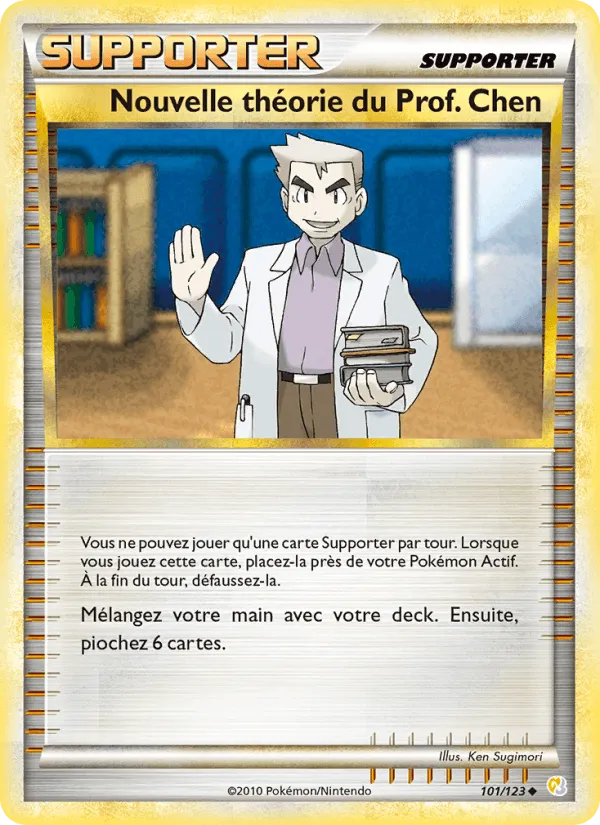 Nouvelle théorie du Prof. Chen · HeartGold SoulSilver 101/123