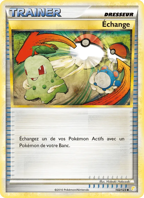Échange · HeartGold SoulSilver 102/123