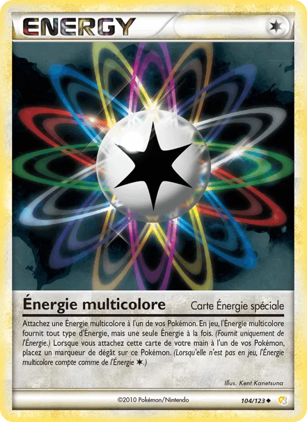 Énergie multicolore · HeartGold SoulSilver 104/123