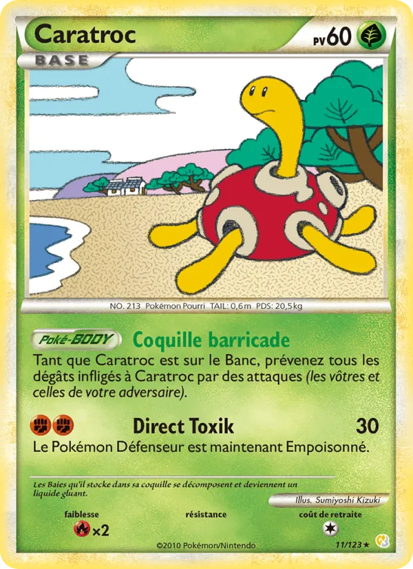 Caratroc · HeartGold SoulSilver 11/123