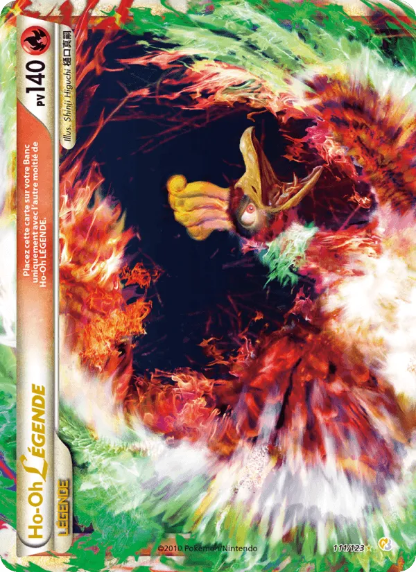 Ho-Oh LÉGENDAIRE · HeartGold SoulSilver 111/123