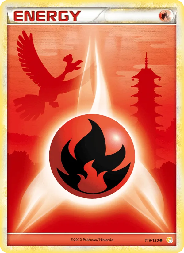 Énergie Feu · HeartGold SoulSilver 116/123