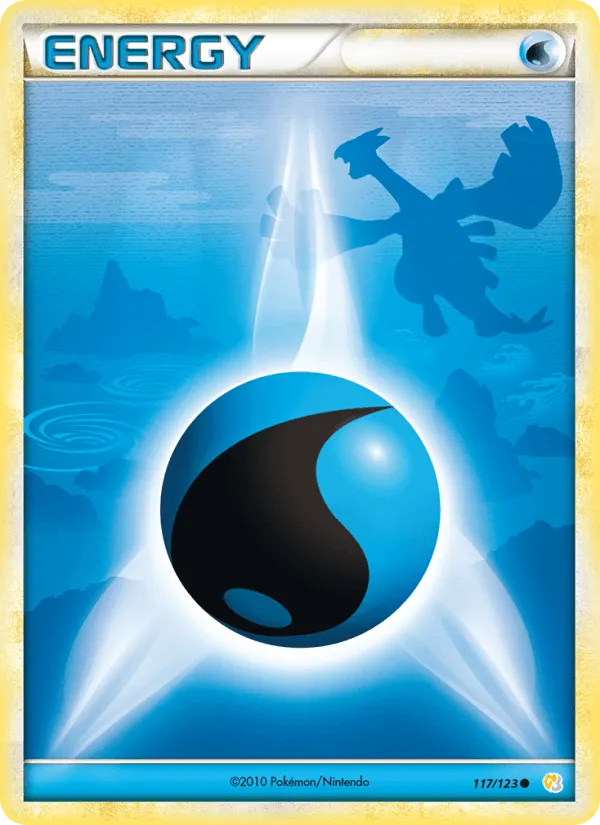 Énergie Eau · HeartGold SoulSilver 117/123