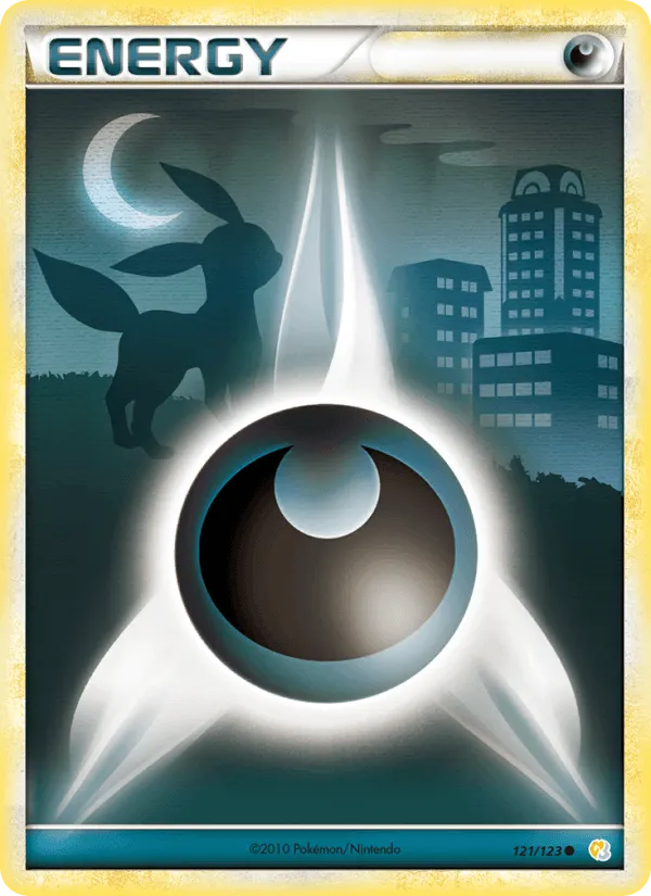 Énergie Obscurité · HeartGold SoulSilver 121/123