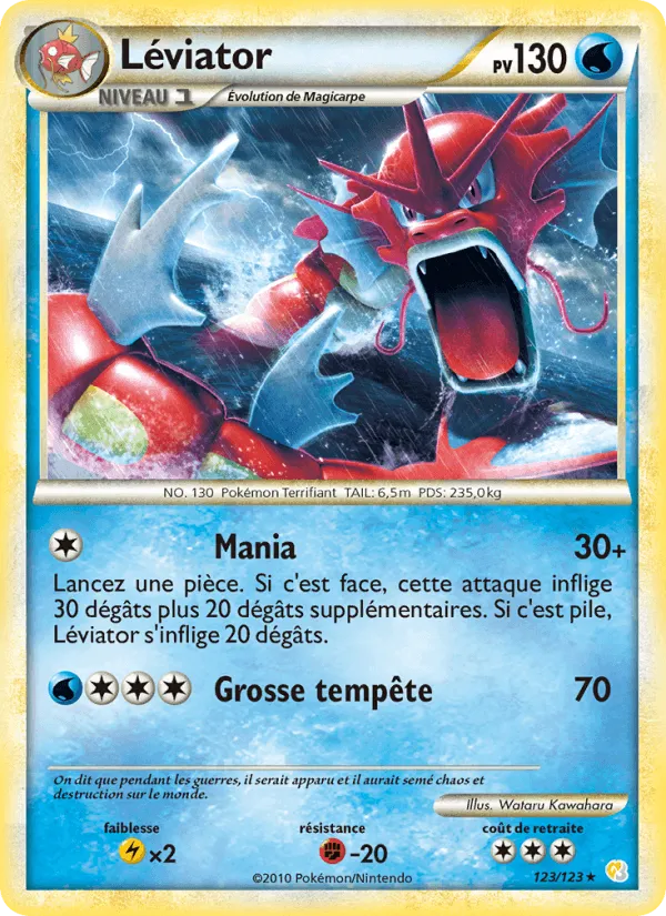 Léviator · HeartGold SoulSilver 123/123