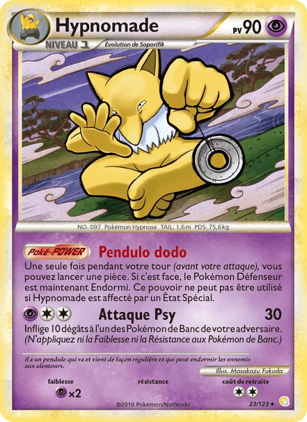 Hypnomade · HeartGold SoulSilver 23/123