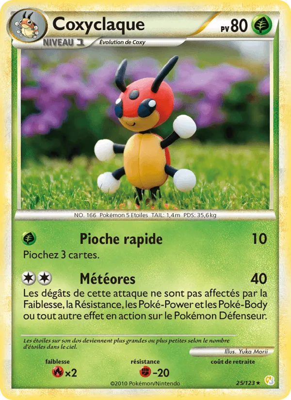 Coxyclaque · HeartGold SoulSilver 25/123