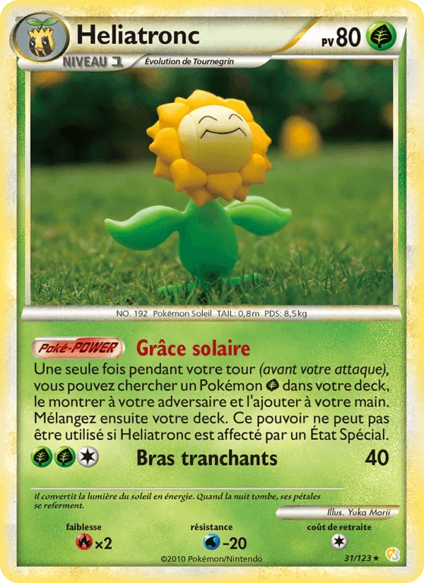 Héliatronc · HeartGold SoulSilver 31/123