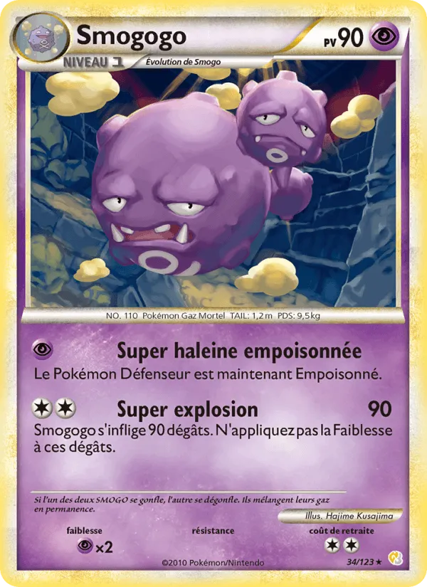 Smogogo · HeartGold SoulSilver 34/123