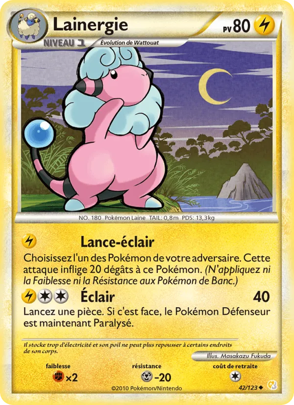 Lainergie · HeartGold SoulSilver 42/123