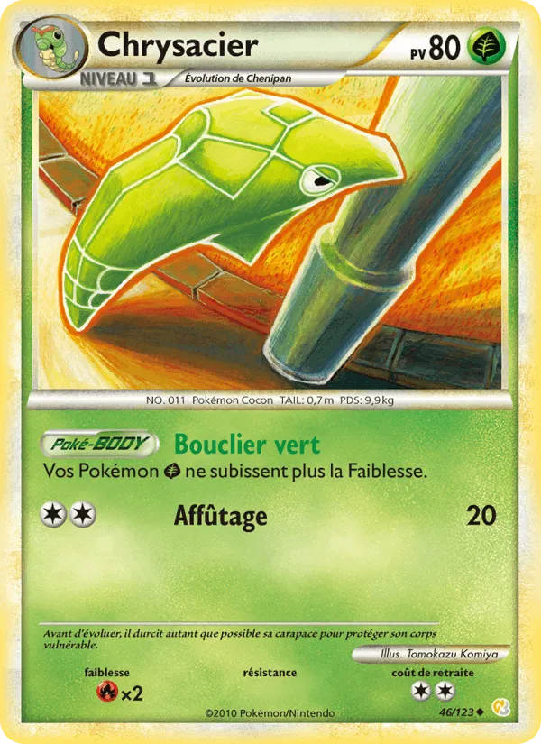 Chrysacier · HeartGold SoulSilver 46/123