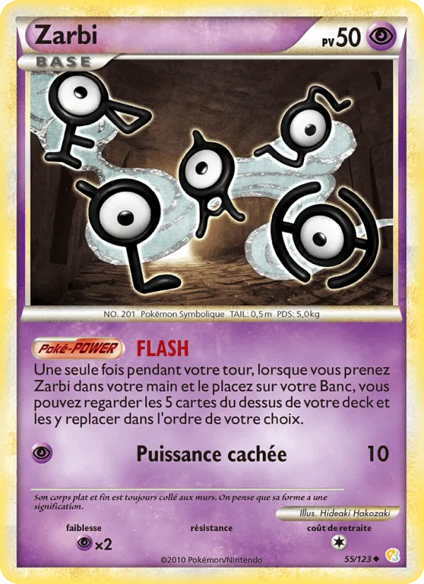 Zarbi · HeartGold SoulSilver 55/123