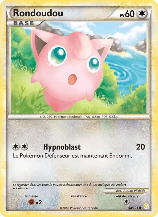 Rondoudou · HeartGold SoulSilver 68/123