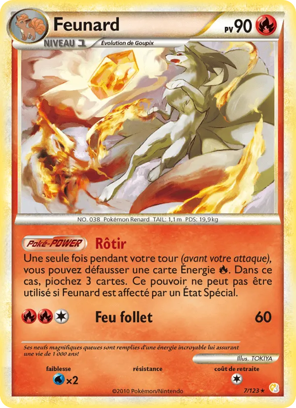 Feunard · HeartGold SoulSilver 7/123