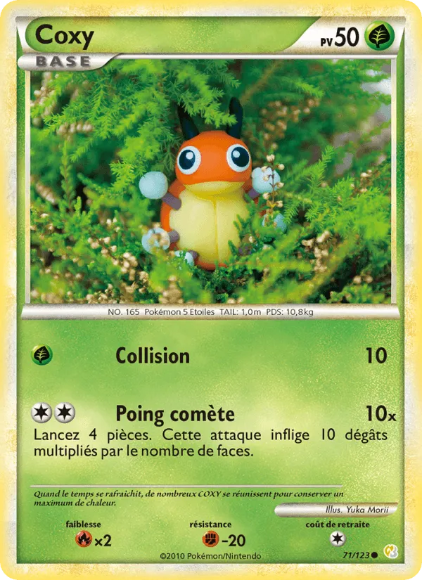 Coxy · HeartGold SoulSilver 71/123