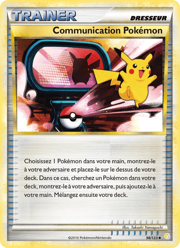 Communication Pokémon · HeartGold SoulSilver 98/123