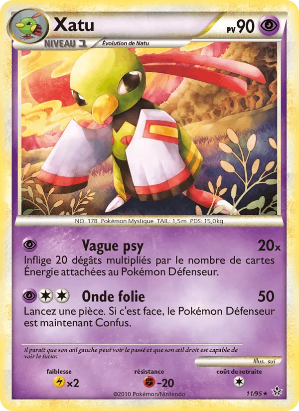 Xatu · Déchaînement 11/95