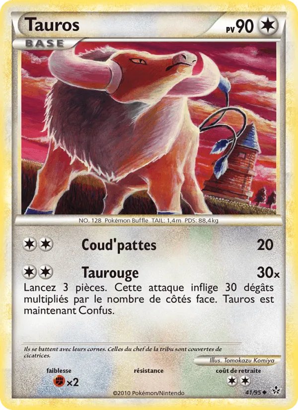 Tauros · Déchaînement 41/95