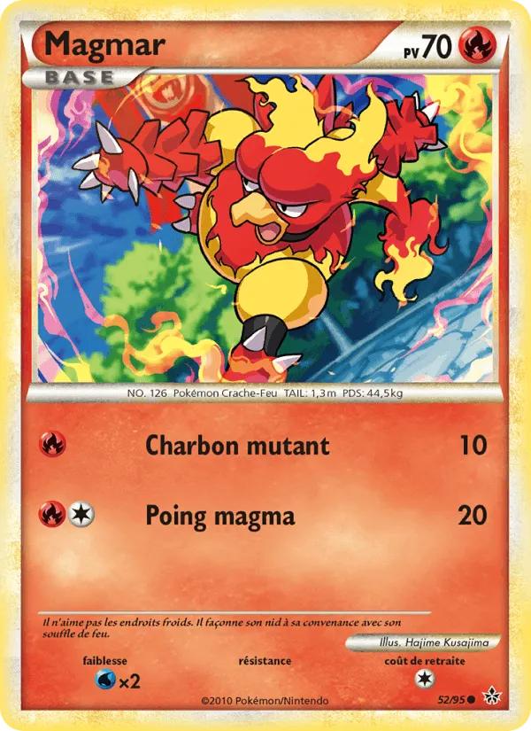 Magmar · Déchaînement 52/95