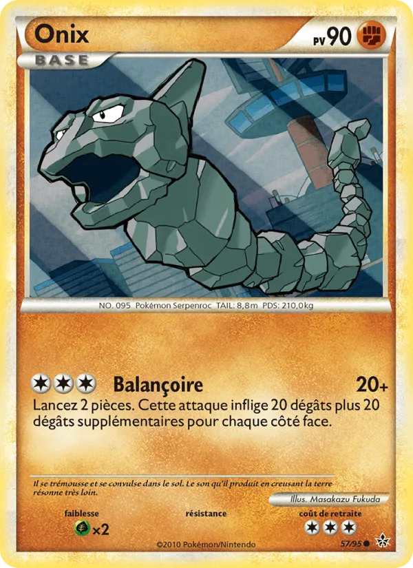 Onix · Déchaînement 57/95