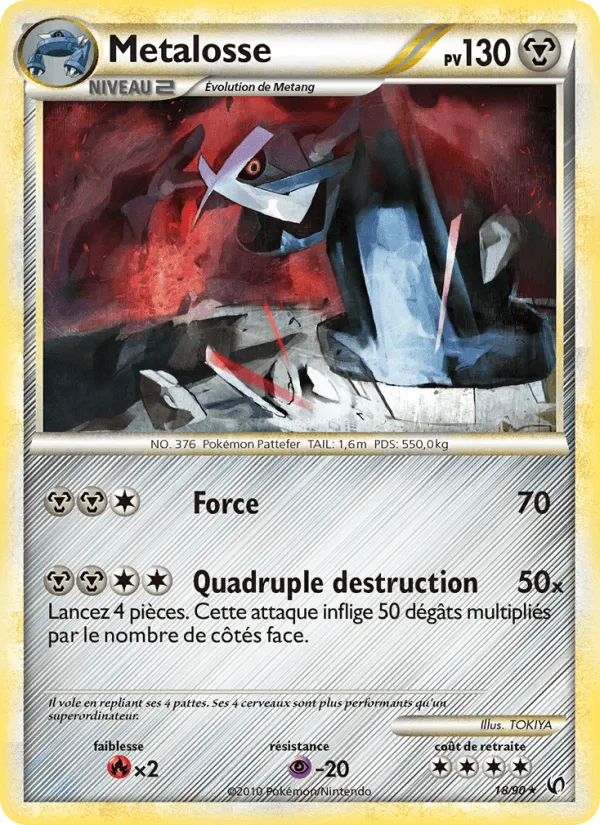 Métalosse · Indomptable 18/90