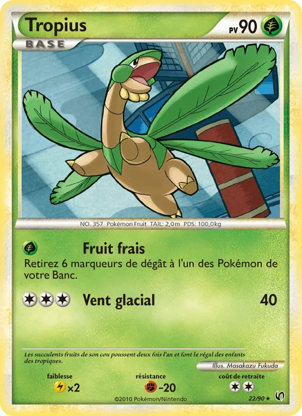 Tropius · Indomptable 22/90