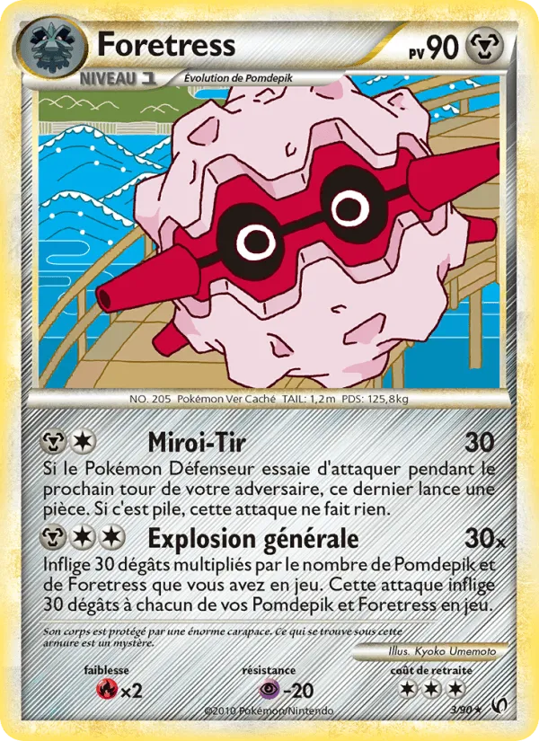 Foretress · Indomptable 3/90