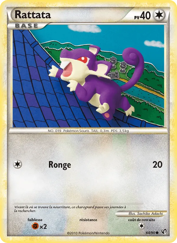 Rattata · Indomptable 64/90