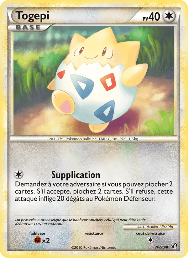 Togepi · Indomptable 70/90