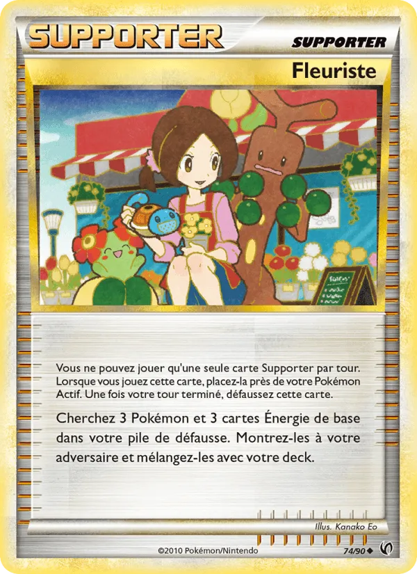Fleuriste · Indomptable 74/90