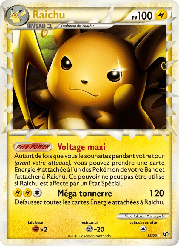 Raichu · Indomptable 83/90