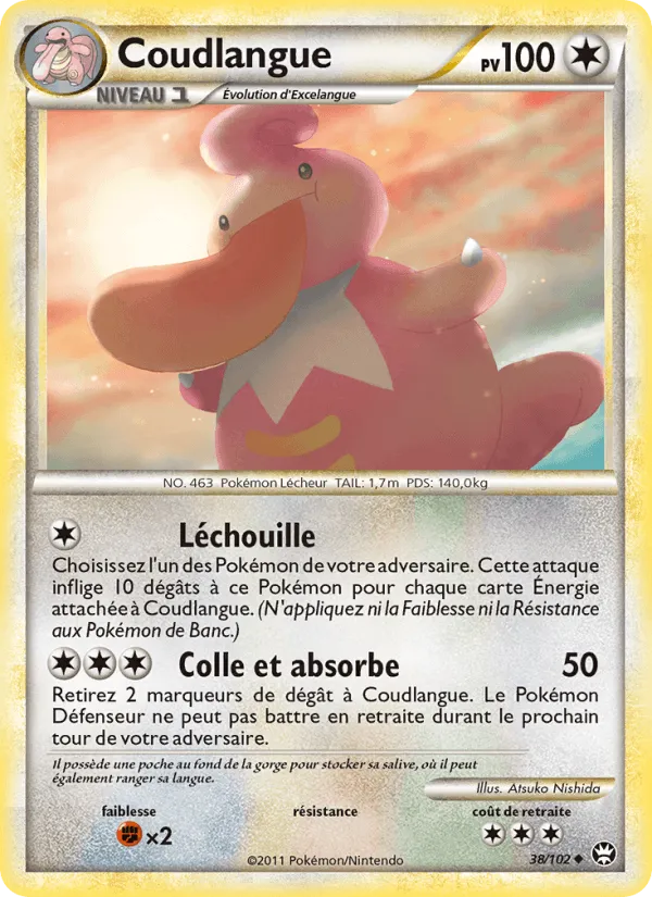 Coudlangue · Triomphant 38/102