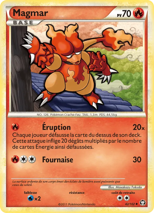 Magmar · Triomphant 42/102