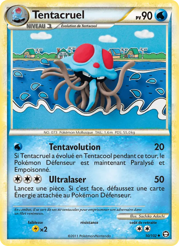 Tentacruel · Triomphant 50/102